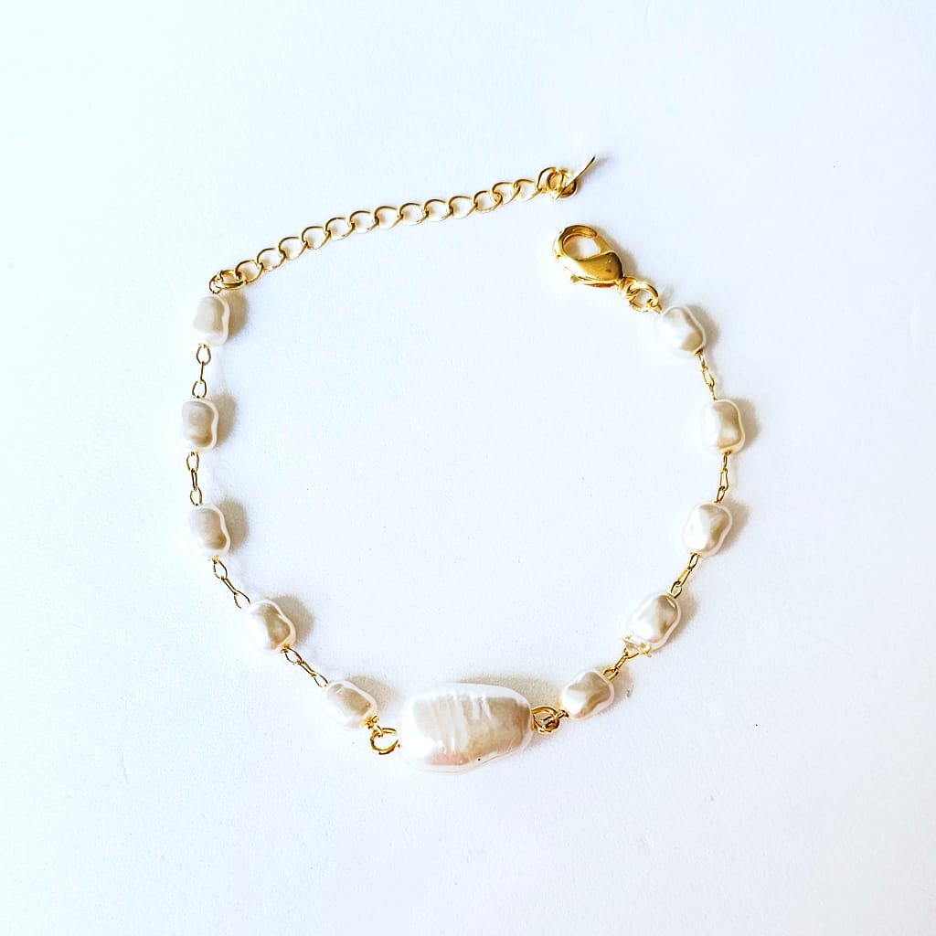 Pulseira Prola Barroca