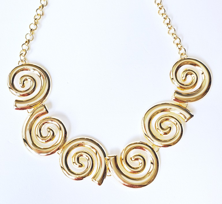Colar Spiral Gold