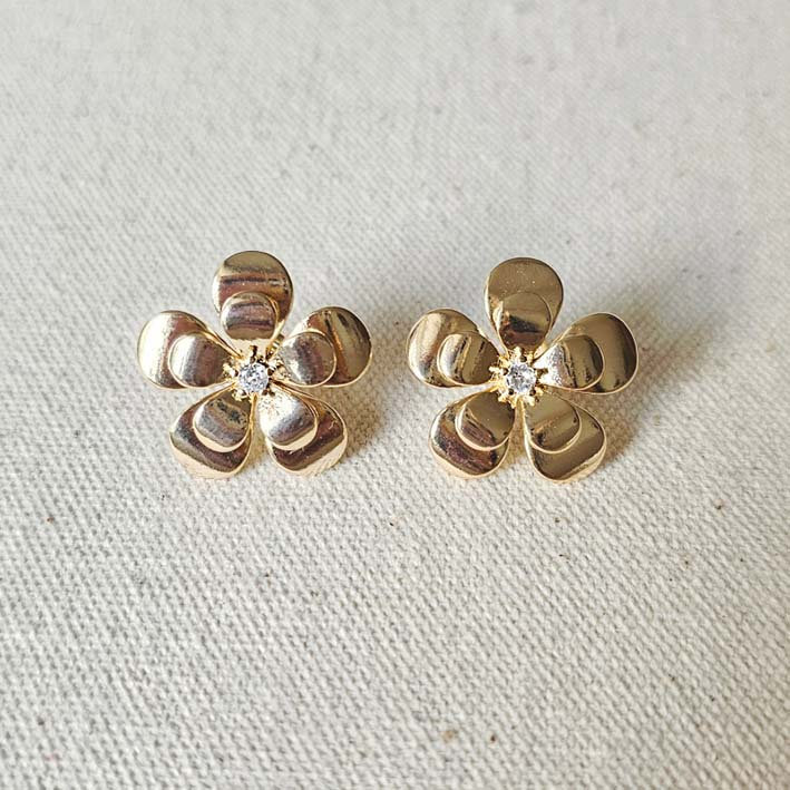Brinco Flor Marga
