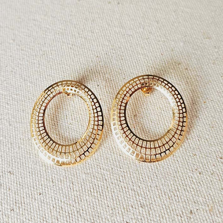 Brinco Oval Apolinario