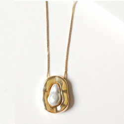 Colar Oval Prola