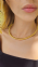 Colar Arco Trama Gold