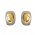 Brinco Oval Quadrado Organic