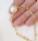 Pulseira Solitrio Prola