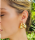 Brinco Gota Gold Mdia Organic